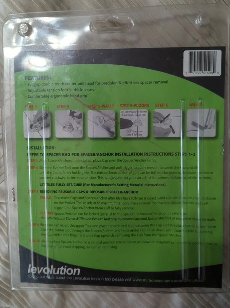 Evolver Tensioning Tool Ergonomic Tile Installation Tool