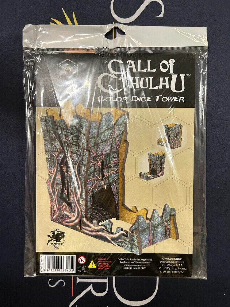 Q Workshop - Call of Cthulhu Dice Tower