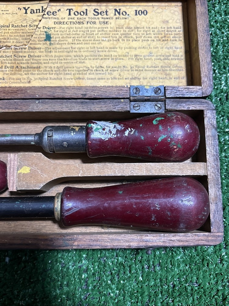 North Bros Yankee Tool Set No. 100 Rare!