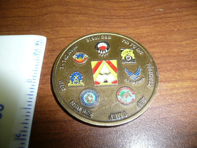 172ND CORPS SUPPORT GROUP  COIN OR MEDAL