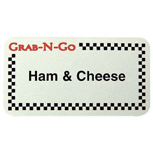 HUBERT® "Ham& Cheese" Labels - 1 3/4"L x 7/8"H