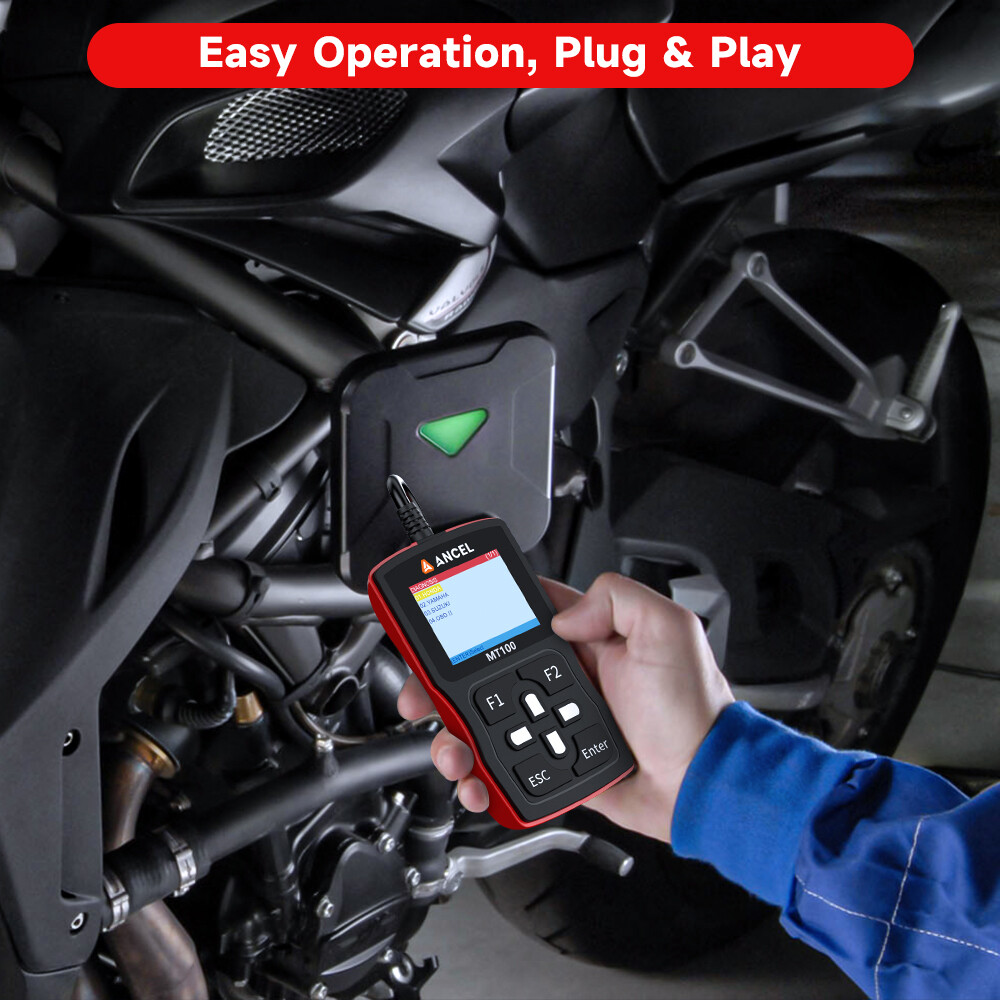 ATV Motorcycle Scanner Fit for YAMAHA/HONDA/SUZUKI Code Reader Diagnostic Tool