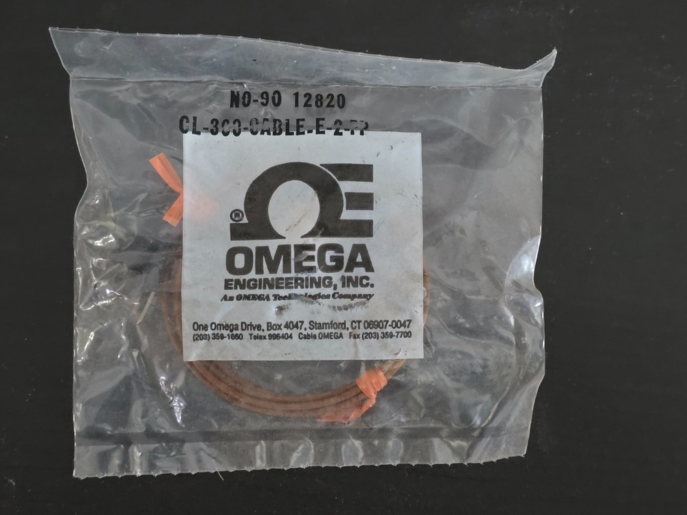 Omega Engineering thermocouple connector CL-300-CABLE-E-2 PP