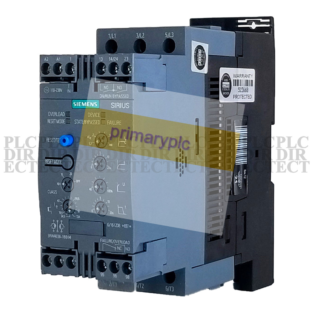 New SIEMENS 3RW4038-1BB14 Soft Starter