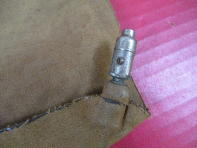 WWI Era AEF US Army Inflatable Flotation Bladder - Unit Marked - Khaki Tan NICE