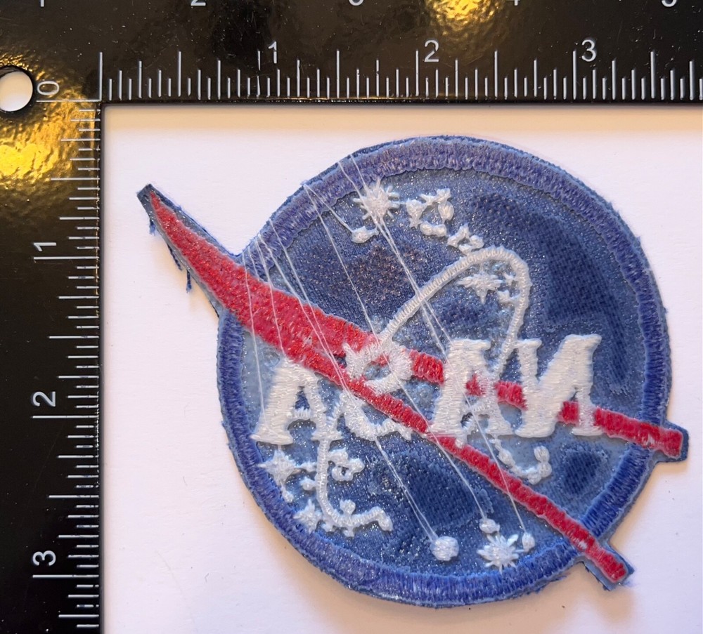 NASA National Aeronautics Space Administration Vector Patch