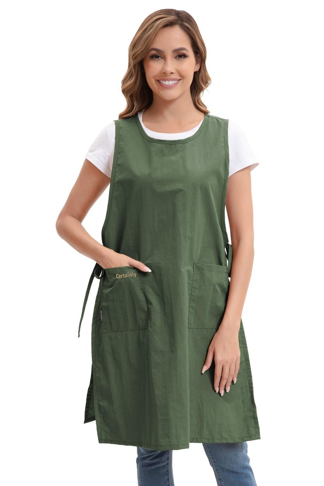 Oversize Waterproof Polyester Chef Apron for Cooking Kitchen Baking Grill