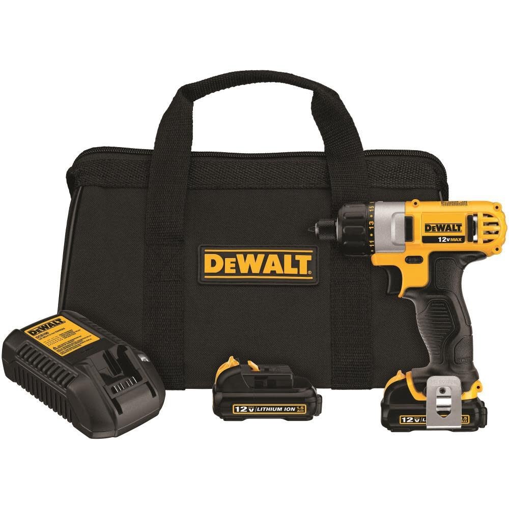 DEWALT DCF610S2 1/4 inch 12V Screwdriver Kit