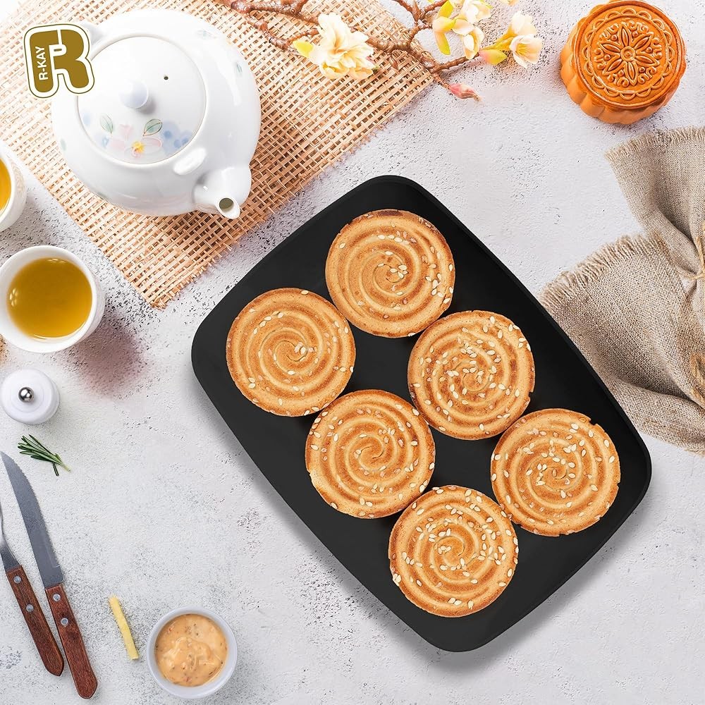 Plastic Serving Trays -, Party Platters - Bla