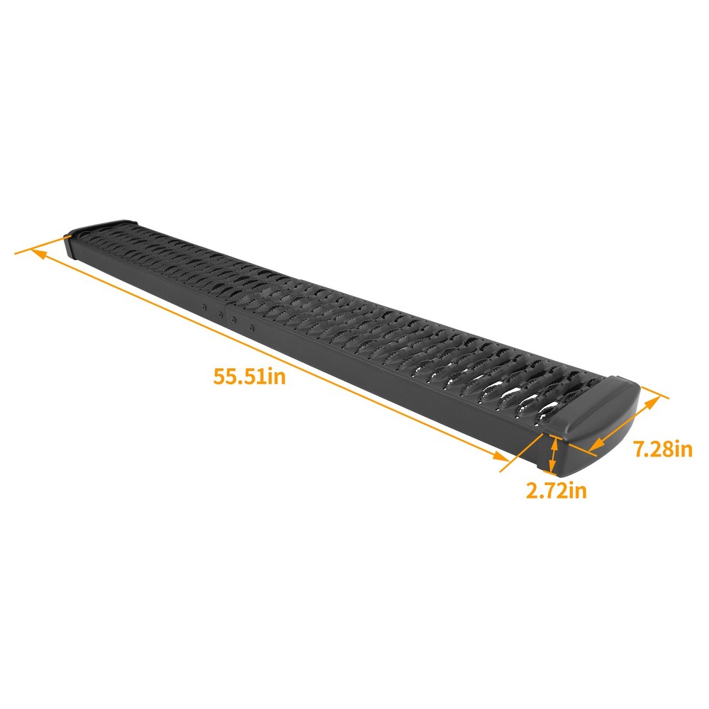 Running Board Rear / Side Step For Ram ProMaster Ford Transit Sprinter 7"x 54"
