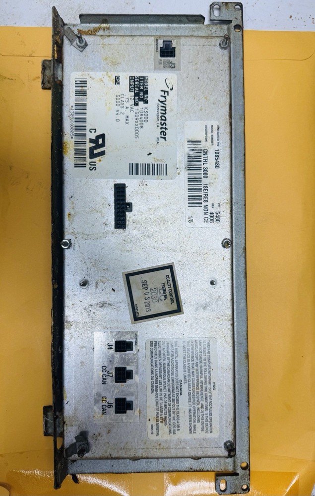 Frymaster 8263107 CONTROL BOARD, COMPUTER;, FRYER