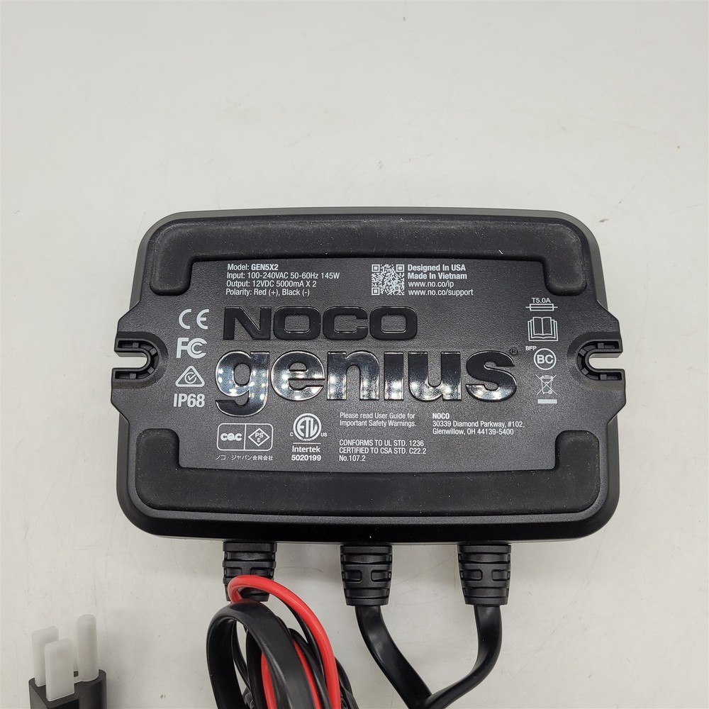 NOCO Genius GEN5X2 12V Onboard Battery Charger