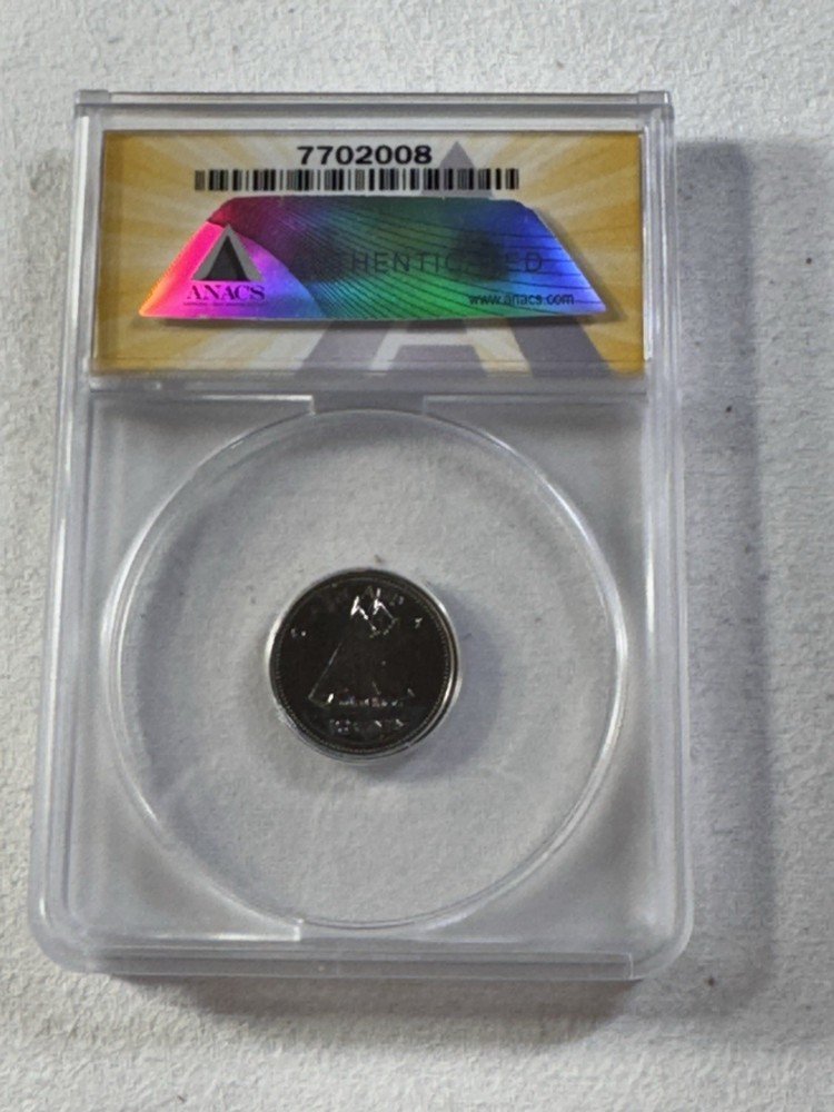 2002-P Canada 10 Cents Graded MS 67 by ANACS