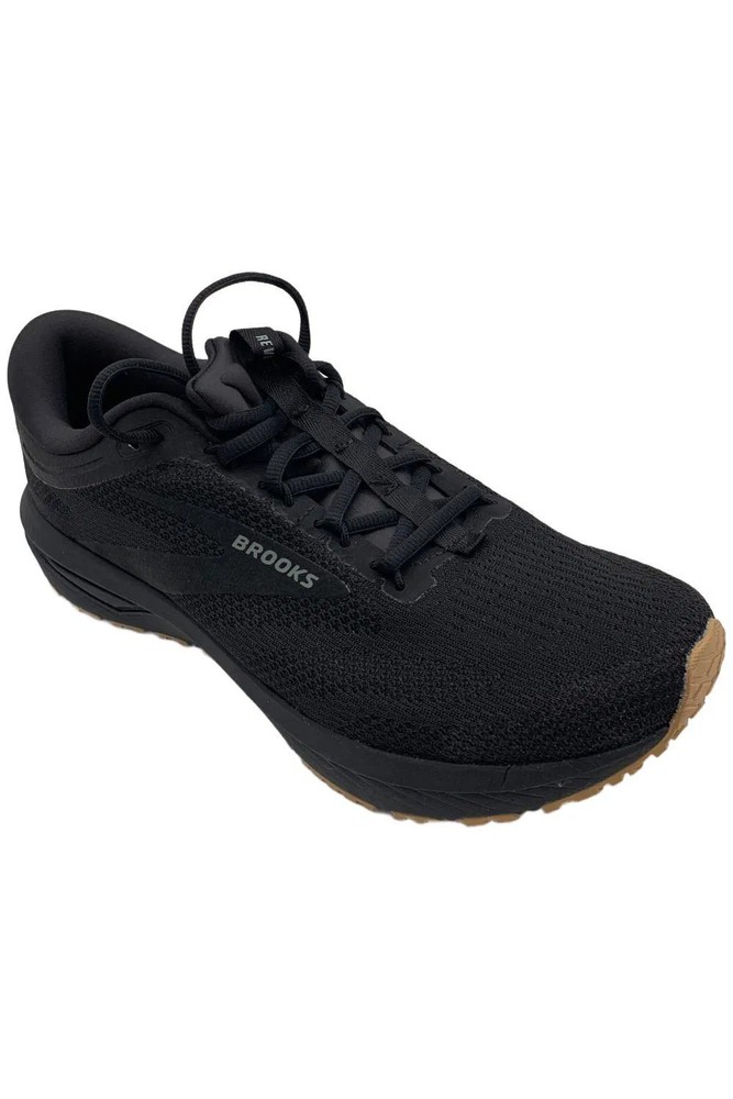 Brooks Men's Revel 7 Sneakers Black/Black