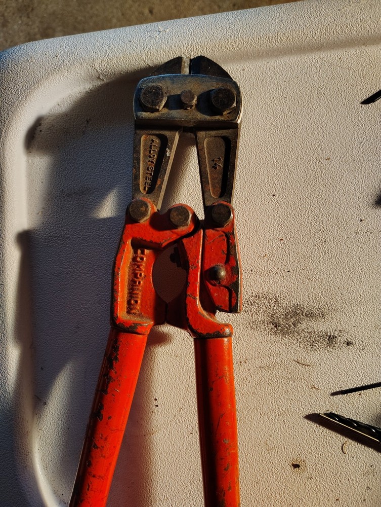 alloy steel bolt cutters