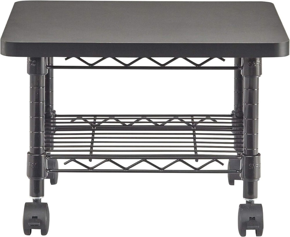 Under-Desk Utility Cart & Multi-Use Printer Stand Printer Table Mobile Rolling
