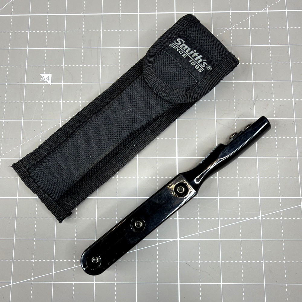 SMITH'S EDGE STICK Knife & Broad Head Sharpener with Protective Sheath