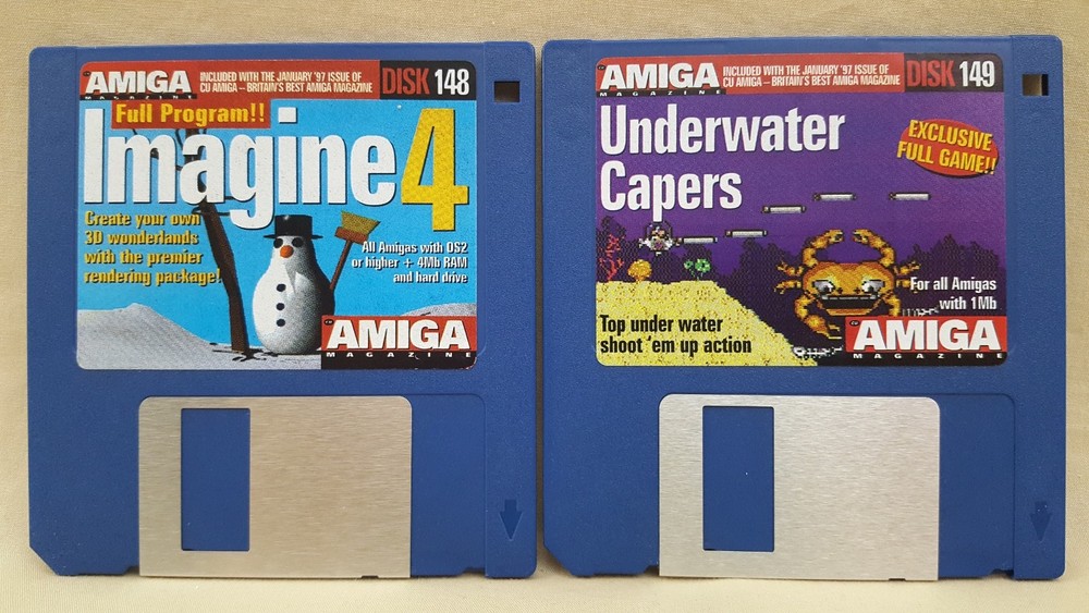 Imagine 3D v4.0 ©1994 Impulse Model Render Animate +MORE for Commodore Amiga