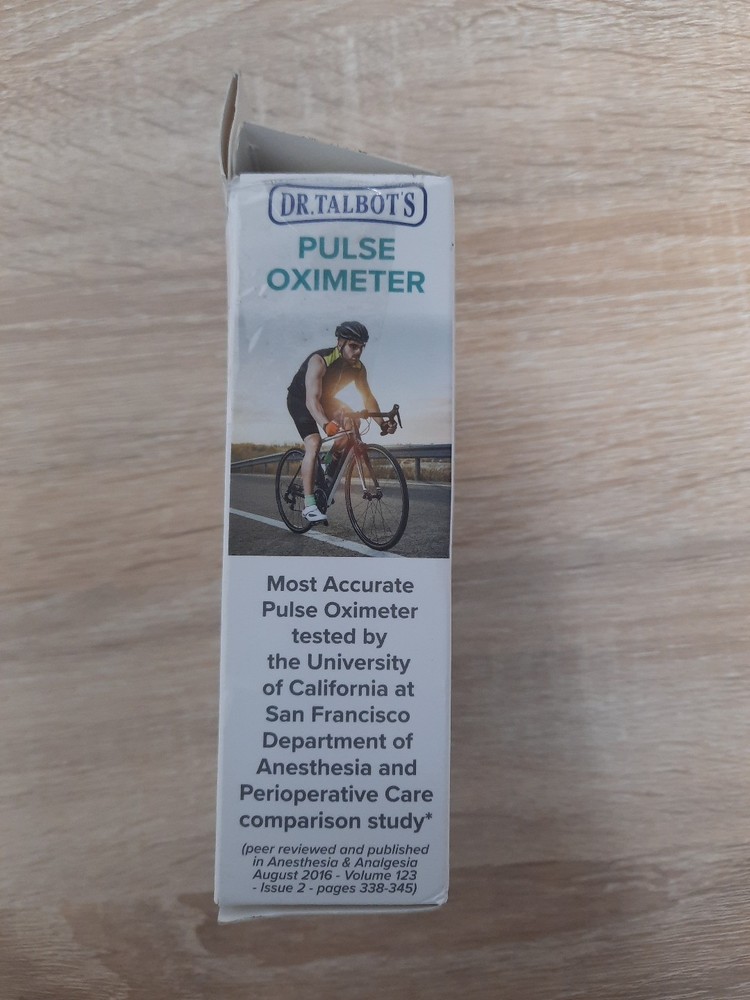 Dr. Talbot's Pulse Oximeter For Quick & Accurate Oxygen Readings Open Box