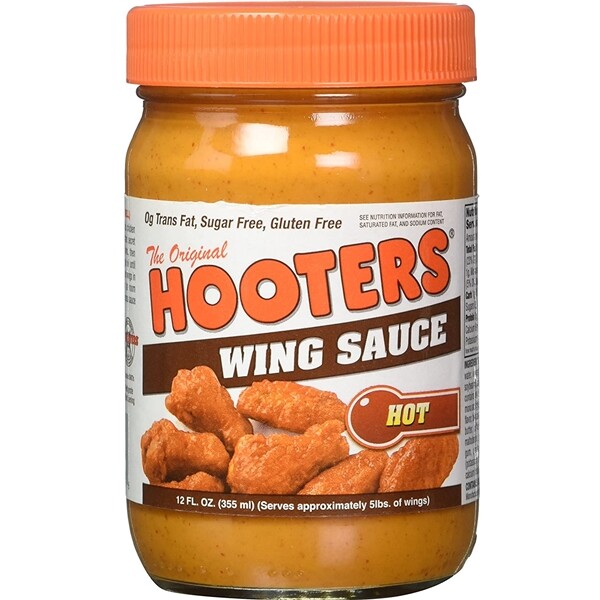Hooters Hot Wing Sauce (Pack of 2)