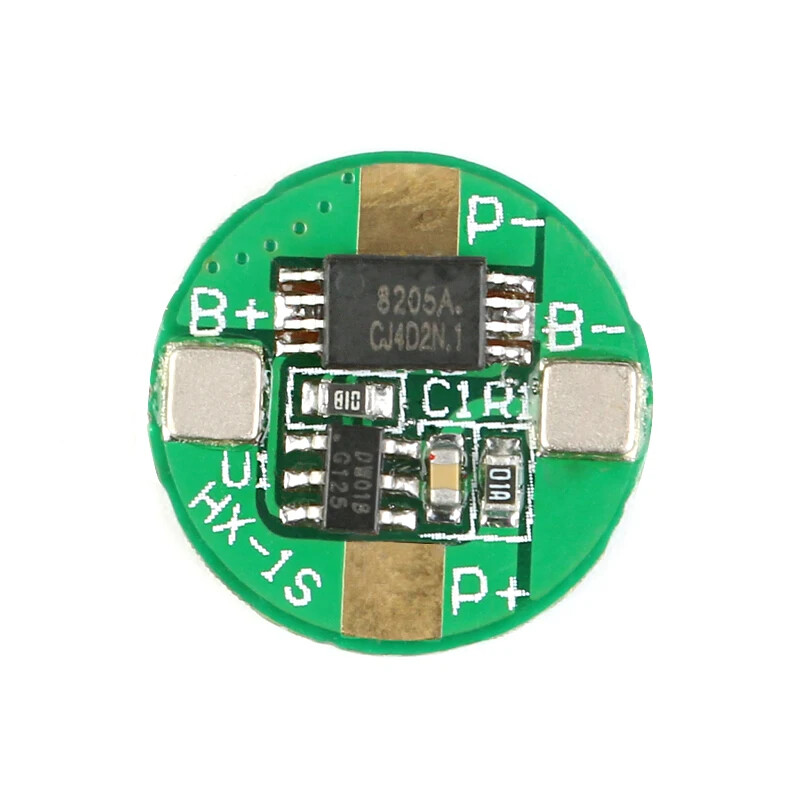 10pcs Lithium Polymer Battery Protection Board 3.7V 1S 2.5A BMS PCB