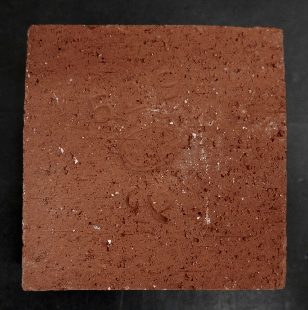 Vintage Gladding McBean Chunky Decorated Tile (1)