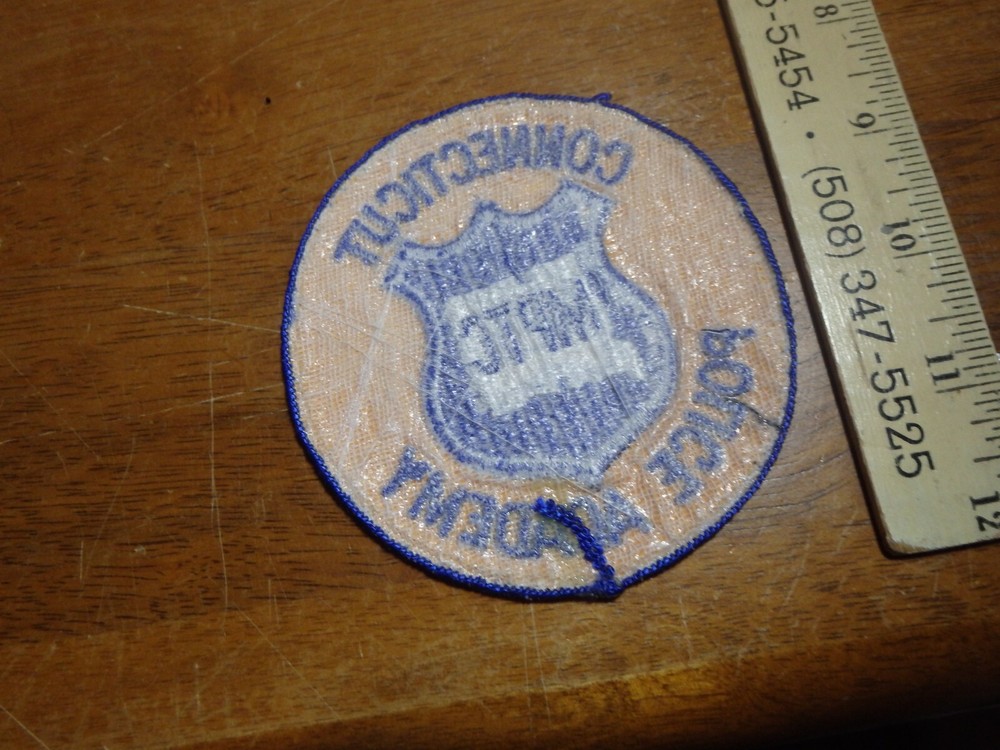 CONNECTICUT MPTC CONNECTICUT 1960S PATCH BX BB#7