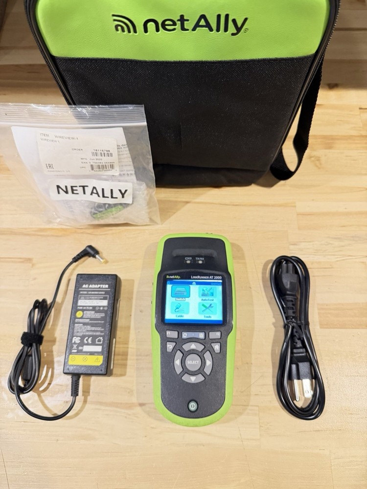 NETALLY LINKRUNNER AT 2000 NETWORK TESTER (LRAT-2000) (SHIPS FAST) TESTED