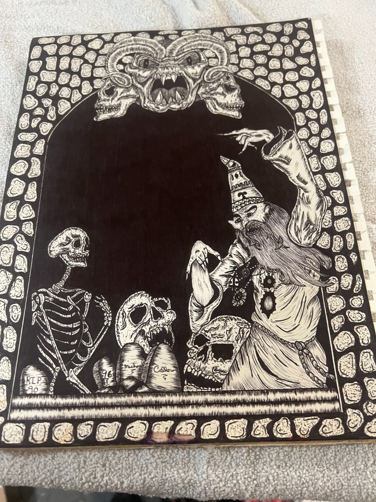 Drawing by serial killler Michael Calhoun