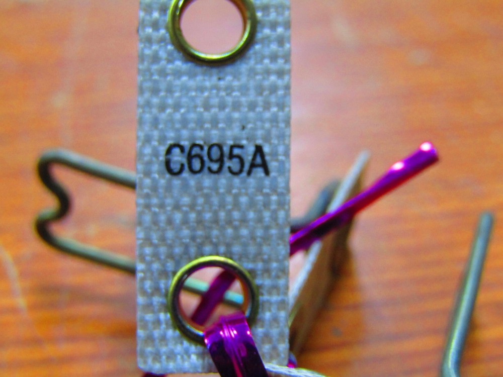 🤓 3) GENERAL ELECTRIC THERMAL OVERLOAD HEATER ELEMENT C695A