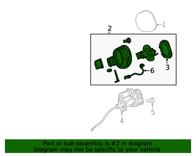Genuine GM Housing Assembly 42795469