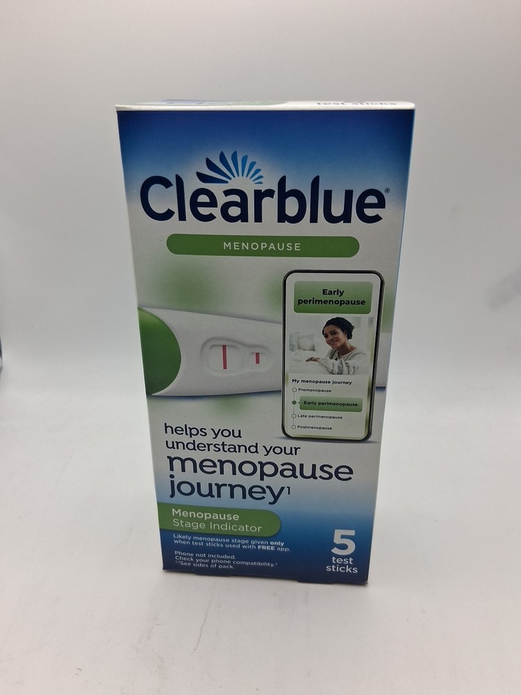3x Clearblue Menopause 5 Test Sticks