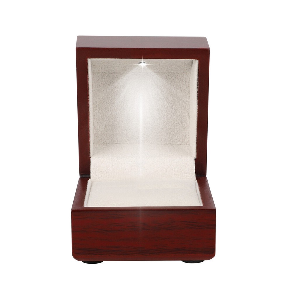 Red New Ring Box Cage Protective Case Durable Replacement For Storing Rings