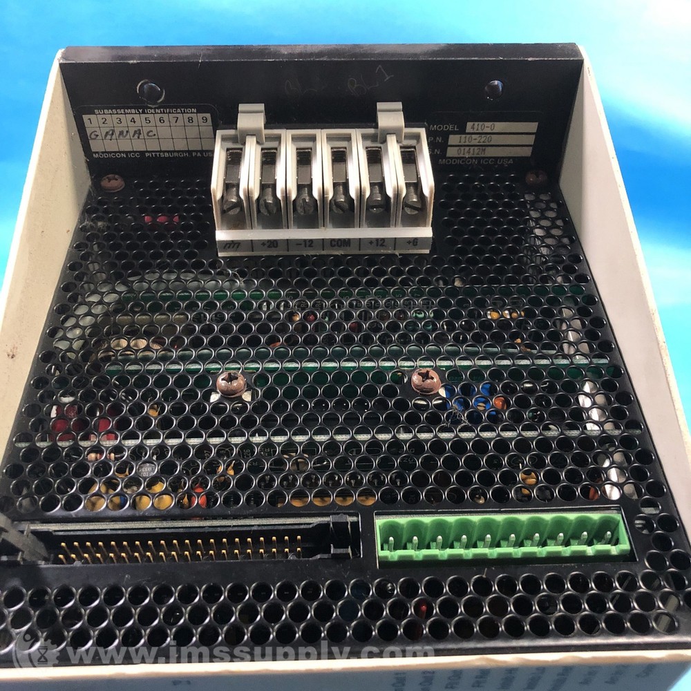 Modicon 410-0 Brushless Servo Positioner USIP