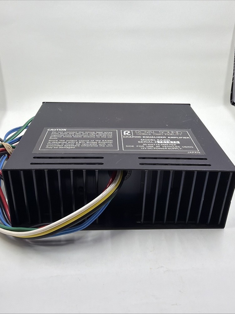 ROYAL SOUND GRAPHIC EQUALIZER AMPLIFIER EA400