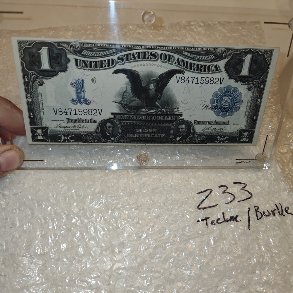 2-1899 Black Eagle Silver Certificate One Dollar