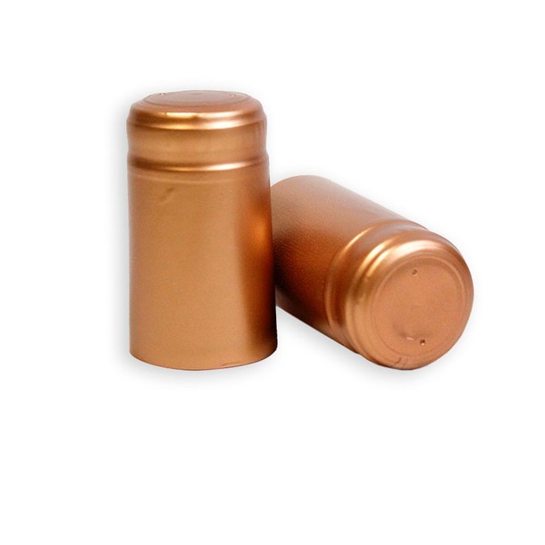 LD Carlson Solid Bronze PVC Shrink Capsules (500 Bulk)