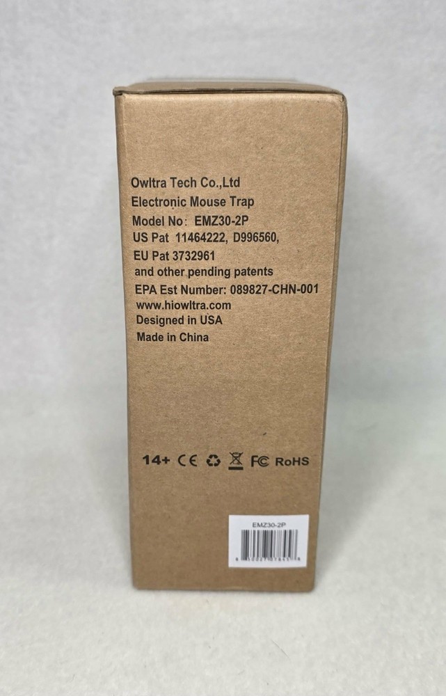 OWLTRA OW-2 Indoor Electric Mouse Trap 2-Pack