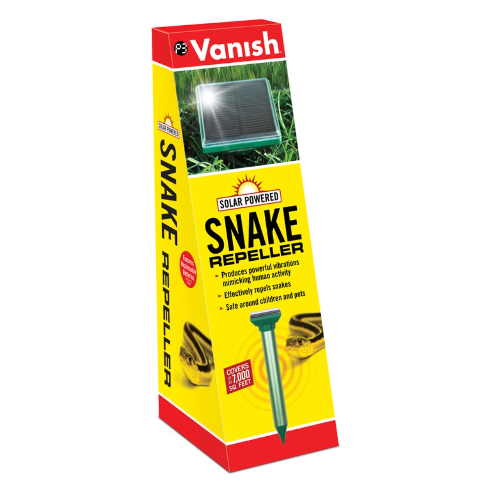 Vanish Solar-Powered Electronic Stake Repeller For Snakes