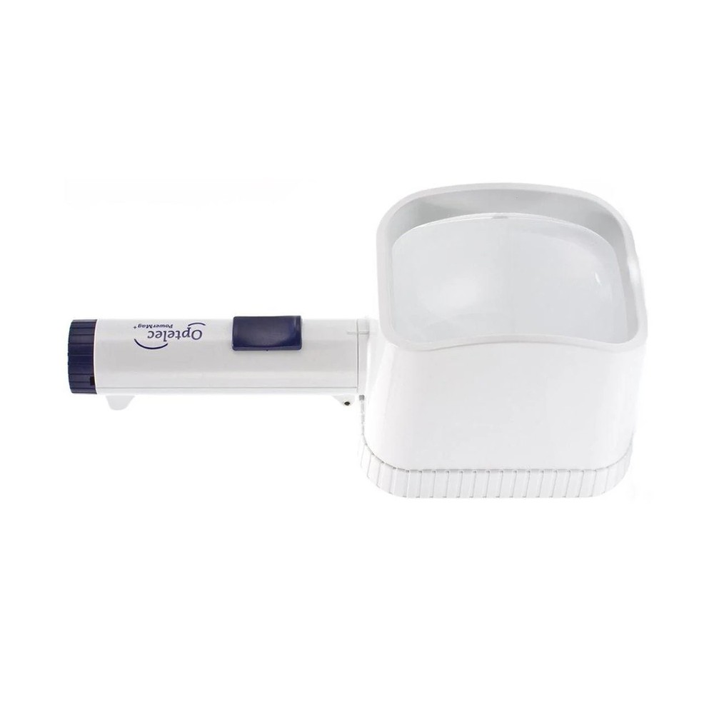 Power Mag 3X Lighted Stand Magnifier