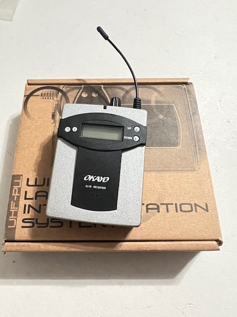 OKAYO EJ-7R Wireless Language Interpretation System Receiver only - Great
