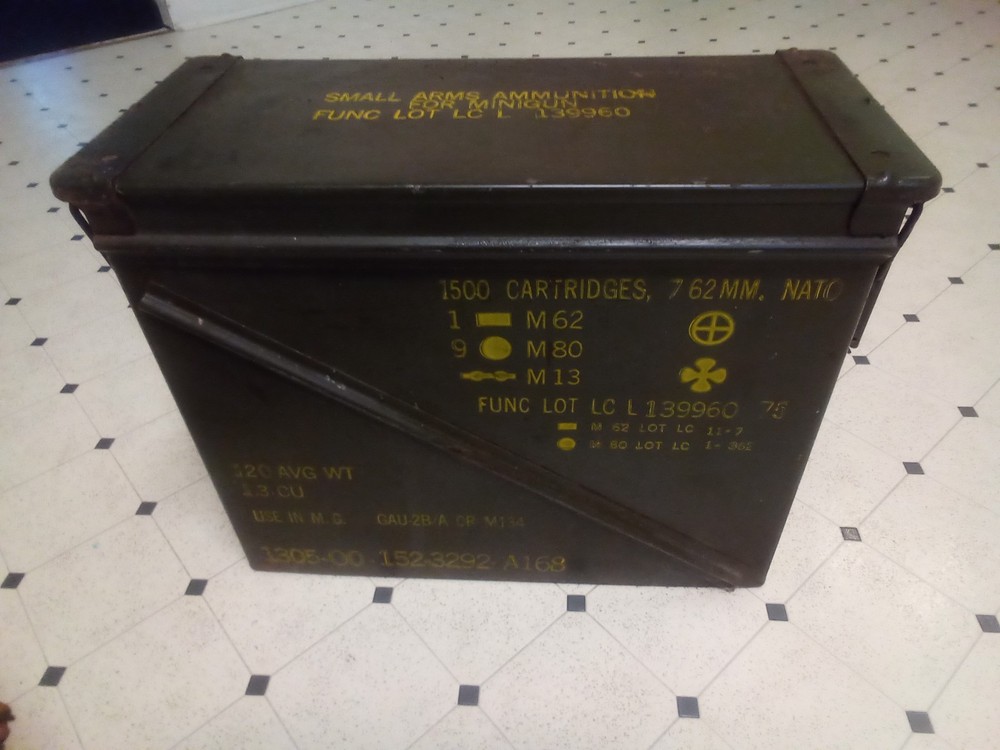 AMMO CAN FOR MINI GUN 7.62