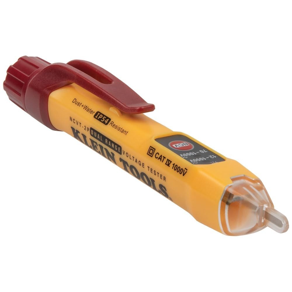 Comprehensive Dual Range Voltage Tester with Receptacle Tester & LED Indicators