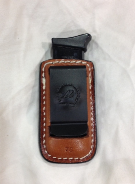 Magazine Case - 9mm Single stack: Kimber MICRO, SIG P938, RUGER LC9 (# 1149)