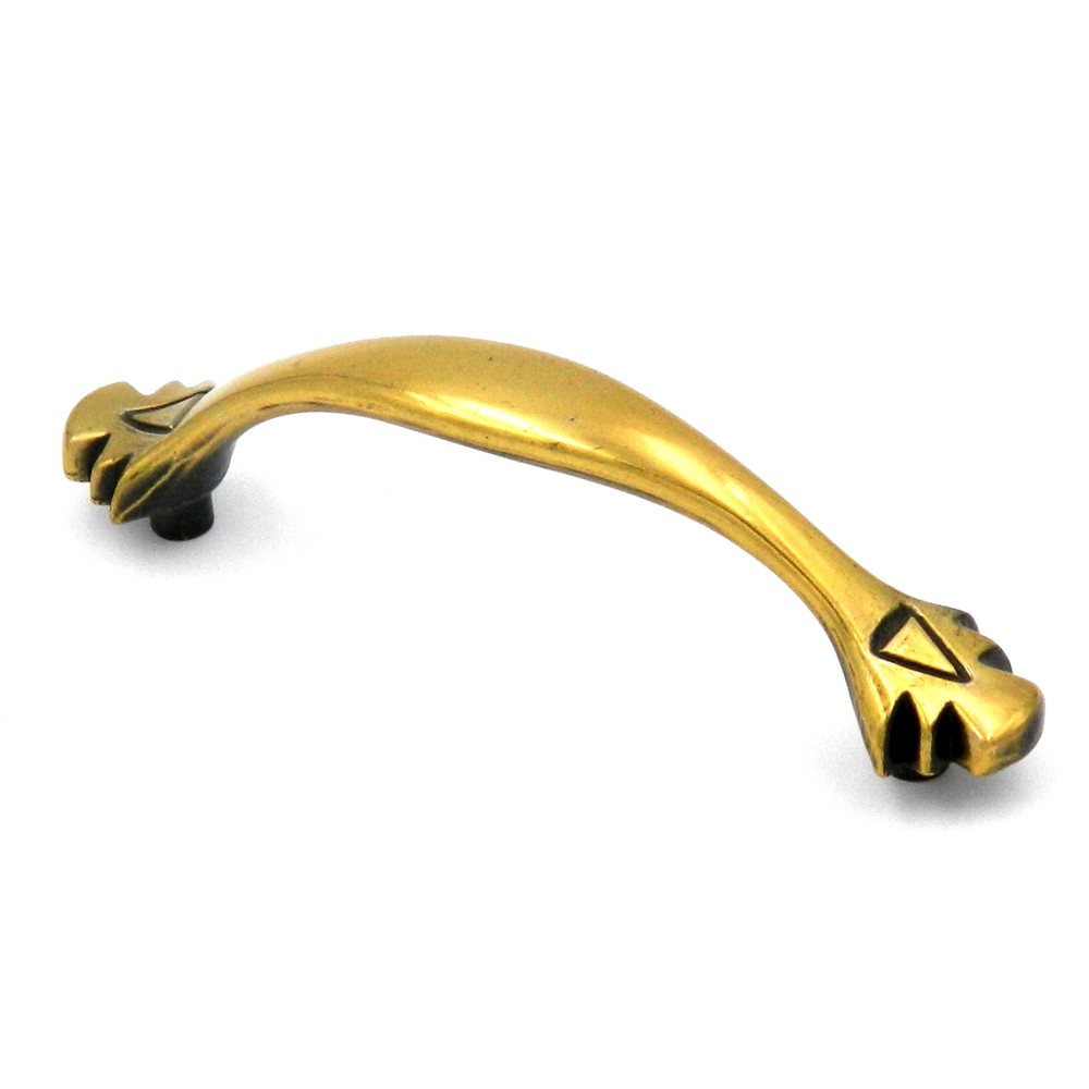Hickory Hardware Southwest Lodge 3"cc Blackened Brass Medallion Pull P384-BBM