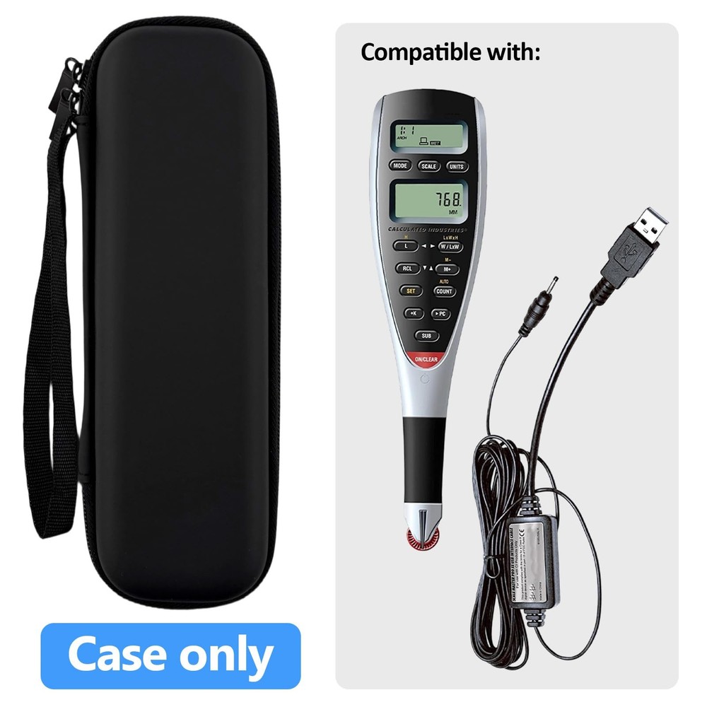 Portable Case for Scale Master with Cleaning Cloth,Storage Box for Advanced D...