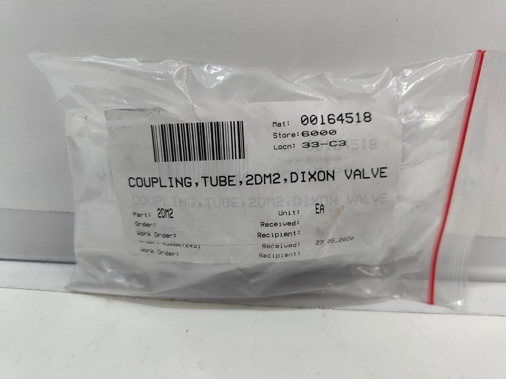 New DIXON 2DM2-B - D-Series Pneumatic Automatic Male Threaded Coupler, VS#133