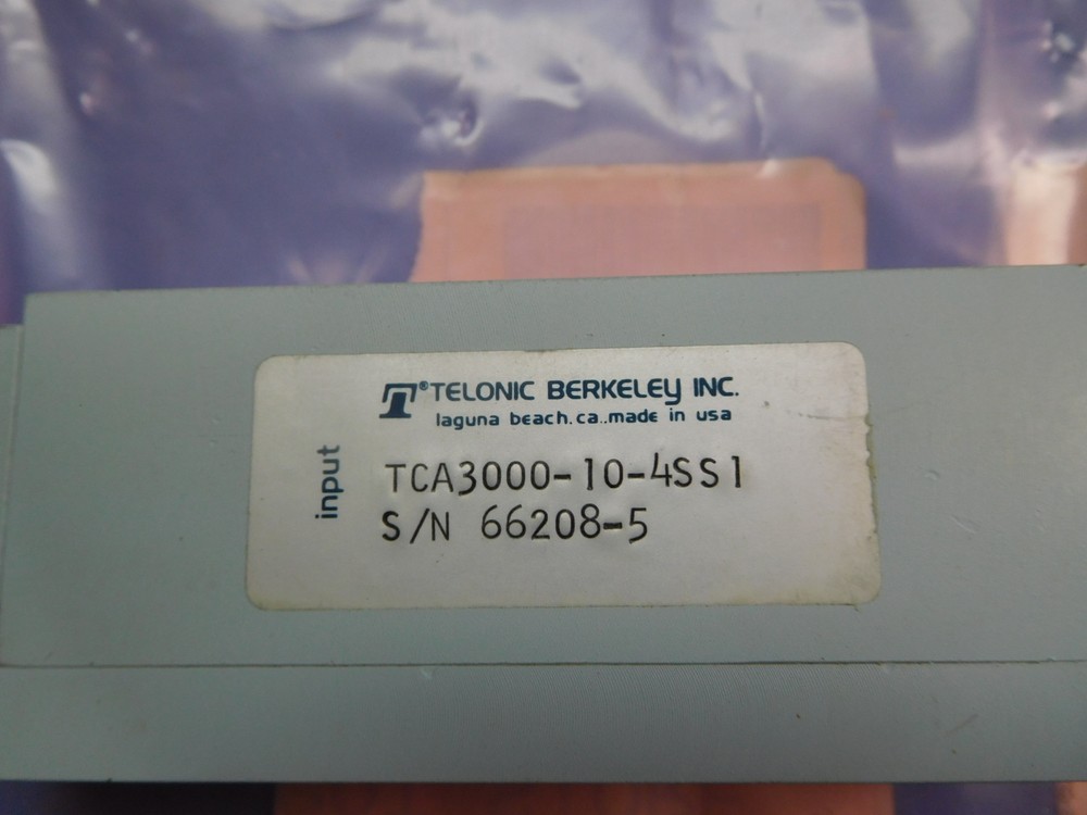 Telonic Berkeley TCA3000-10-4SS1 Filter NEW
