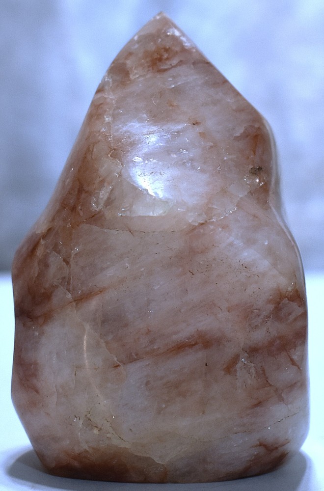 Beautiful Fire Quartz Flame 3.7"/495 Grams