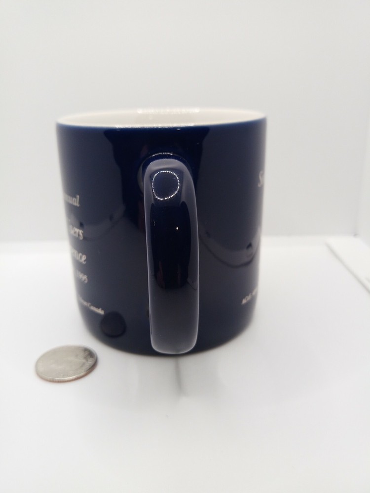 Large Satellite Tech Conference Mug Cup Lockheed Martin Astro Space